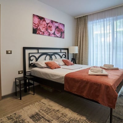 Rental of comfortable 2-room apartments, 56 m², Alezzi Beach Resort, Mamaia, Constanța, Romania